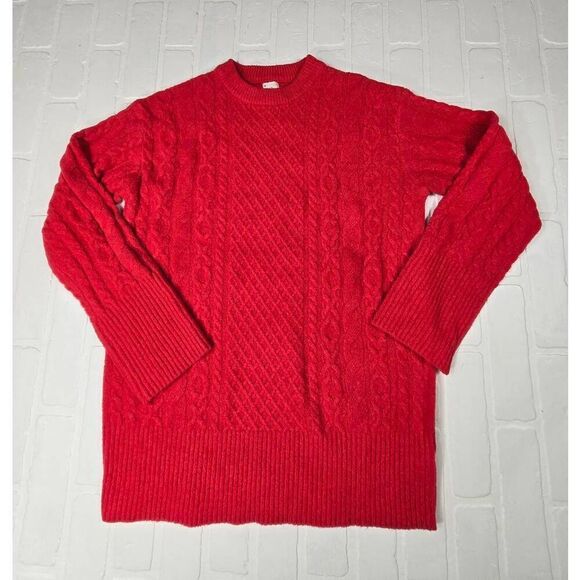 A New Day Red Crewneck Sweater  XS - Picture 1 of 3